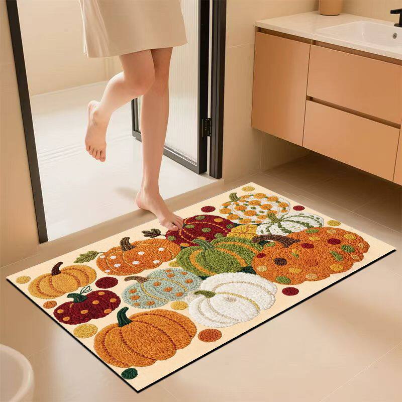 Decorative Fruit-Themed Area Rug Bowlift