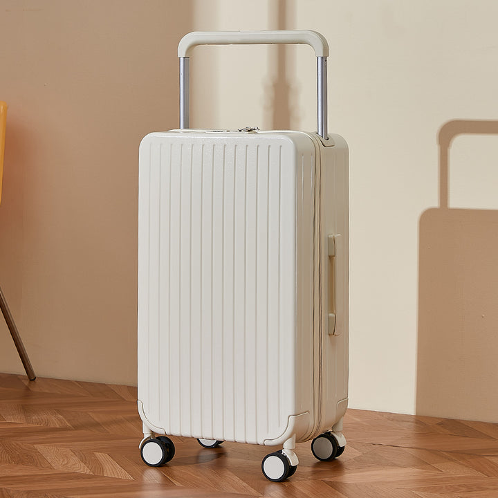 Compact Hard-Shell Wheeled Suitcase