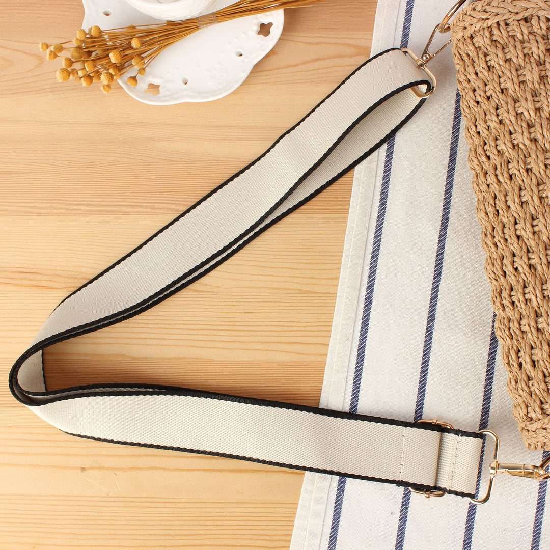 Shoulder bag in handcrafted woven style Bowlift