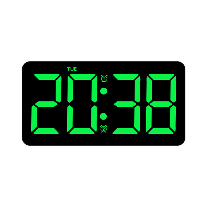 Digital LED Alarm Clock with Large Digits and Snooze Function Bowlift