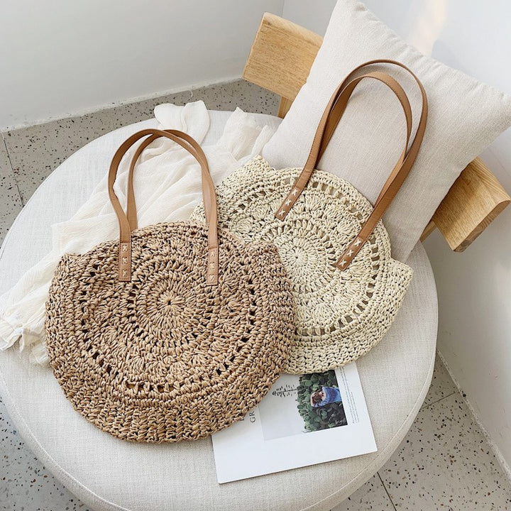 Handmade straw bag Bowlift