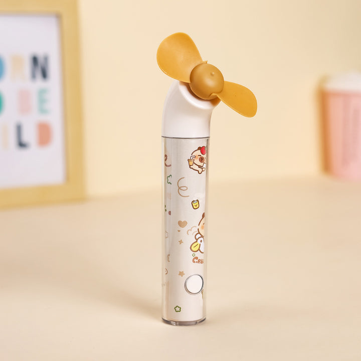 Ladies handy mini fan in cute panda design Bowlift