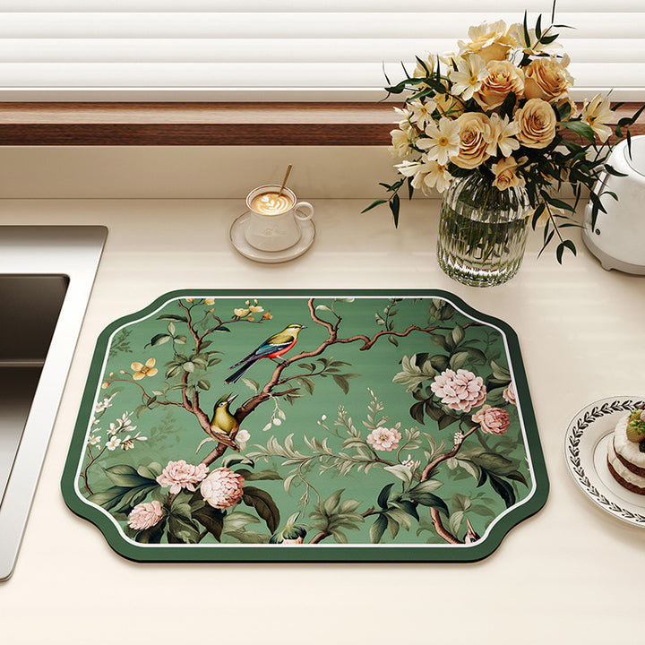 Decorative Kitchen Counter Mat