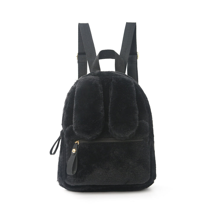 Plush backpack with ear design Bowlift