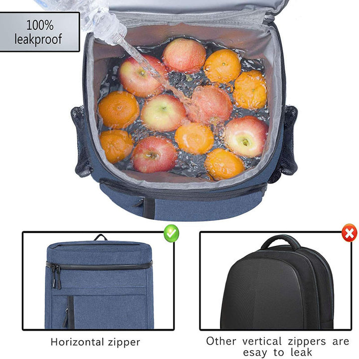 Women Insulated Backpack with Multiple Compartments Bowlift