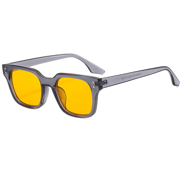 Men's Retro Square Sunglasses Bowlift