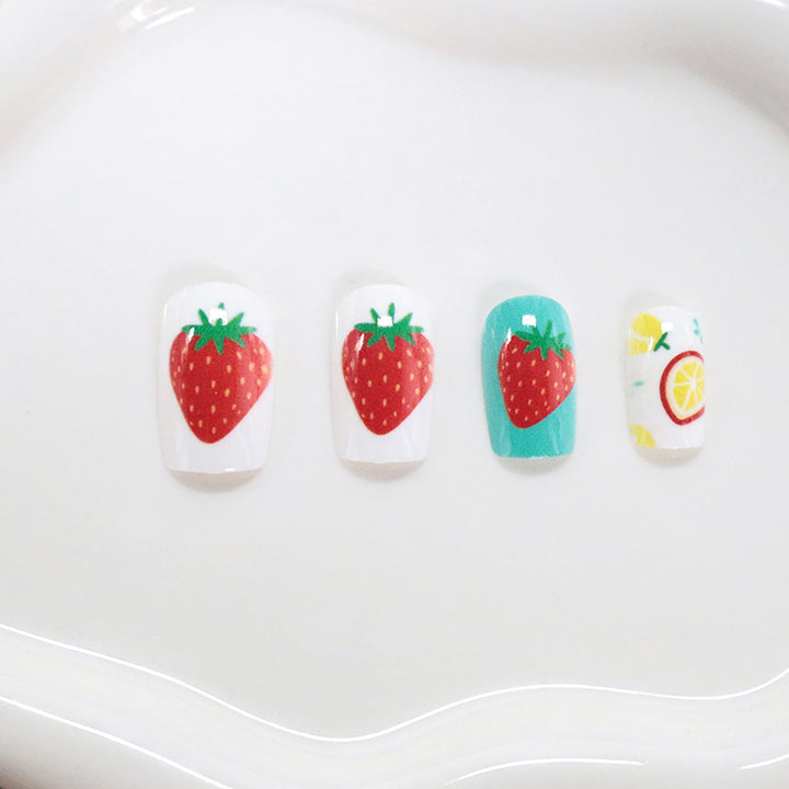 Artistic Fruit-Themed Nail Art Bowlift