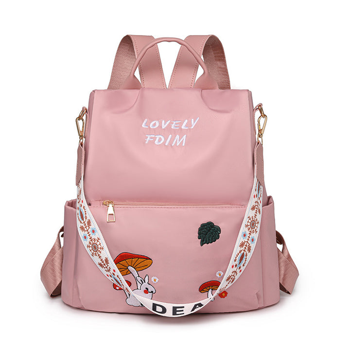 Stylish Embroidered Backpack