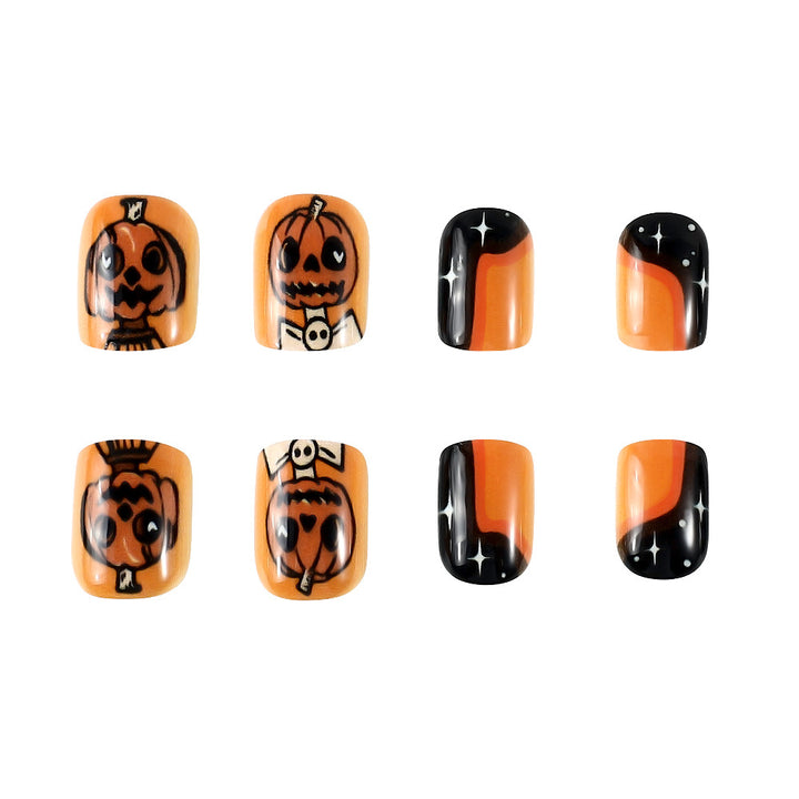 Halloween-Themed Artistic Press-On Nails Bowlift 1787543133