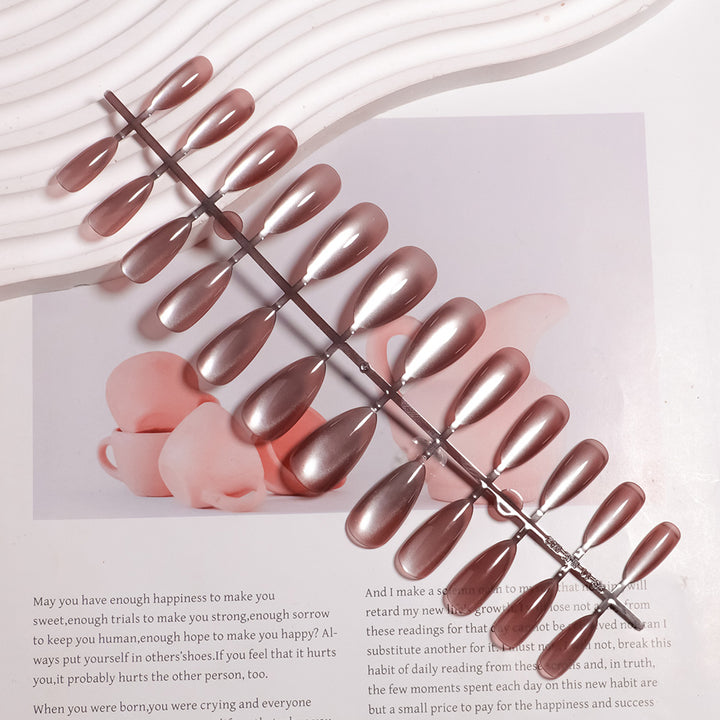 Premium Ombre Stiletto Press-On Nails Bowlift