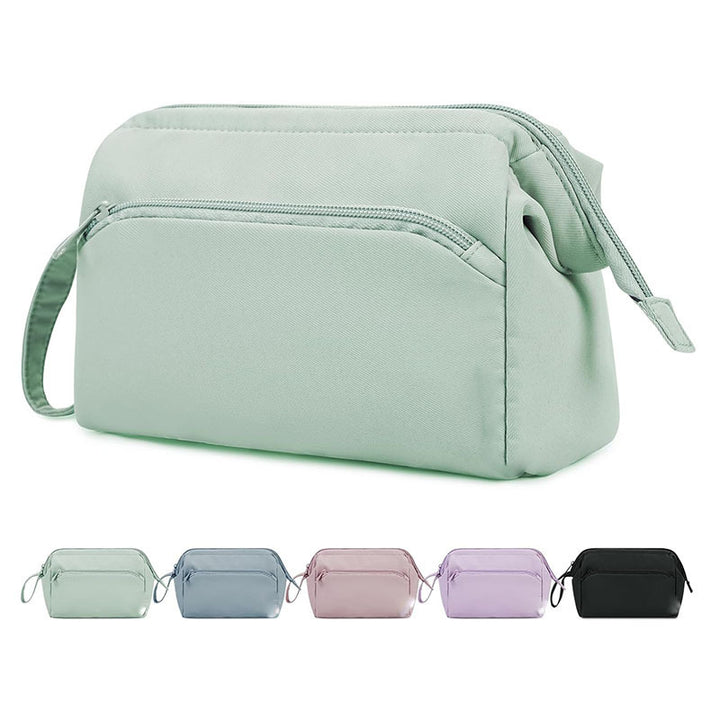 Cosmetic Organizer Bag with Versatile Compartment Division Bowlift