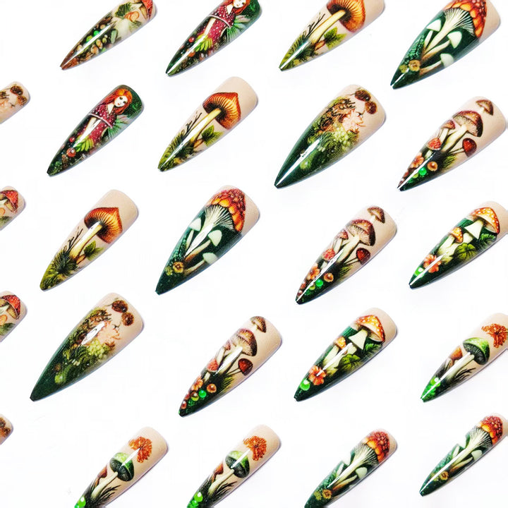Artistic Fantasy Nail Art Bowlift
