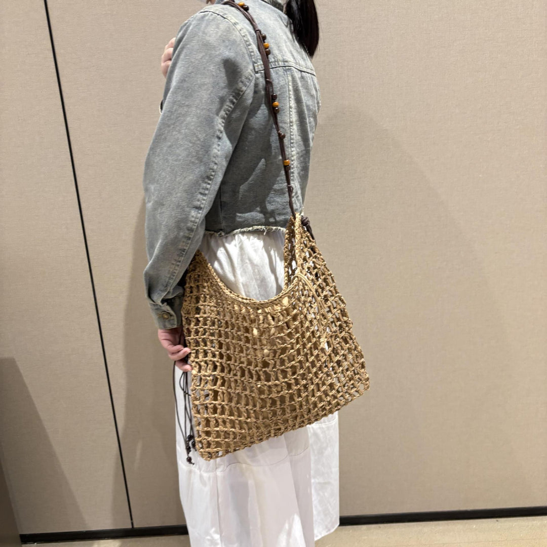 Handmade knitted bag Bowlift