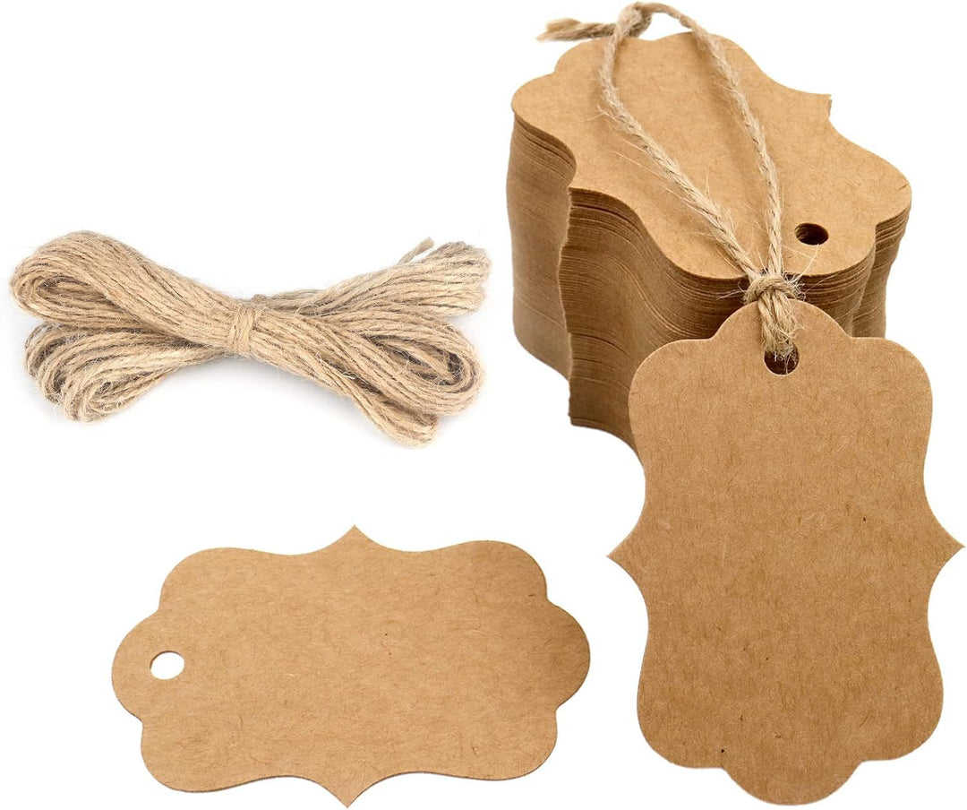 Eco-Friendly Kraft Gift Tags Bowlift