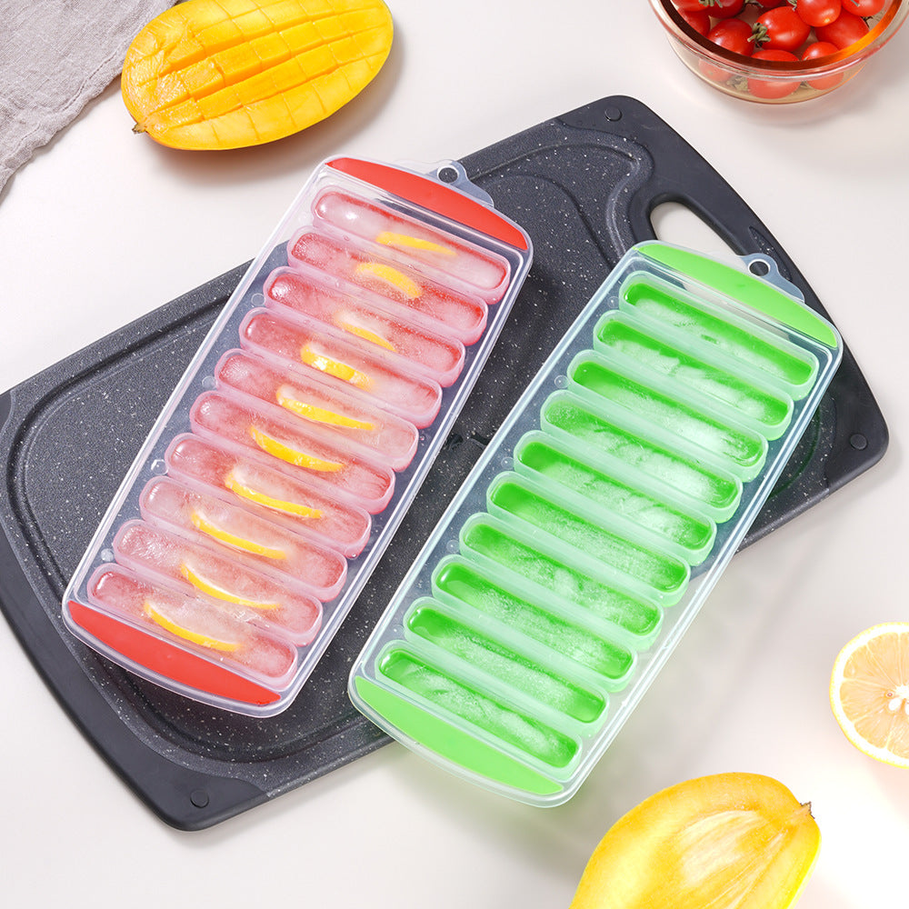 Silicone Ice Cube Tray with Ergonomic Handle Bowlift