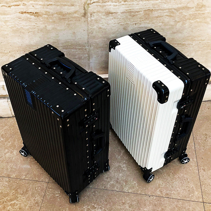 Women's Stylish Multi-Layer Rolling Luggage Set Bowlift