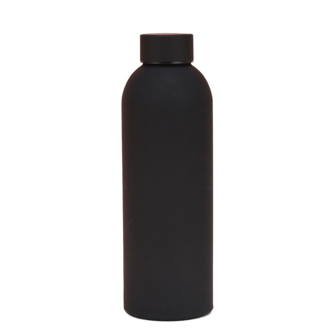 Double-Wall Insulated Stainless Steel Vacuum Bottle with Matte Silicone Sleeve Bowlift