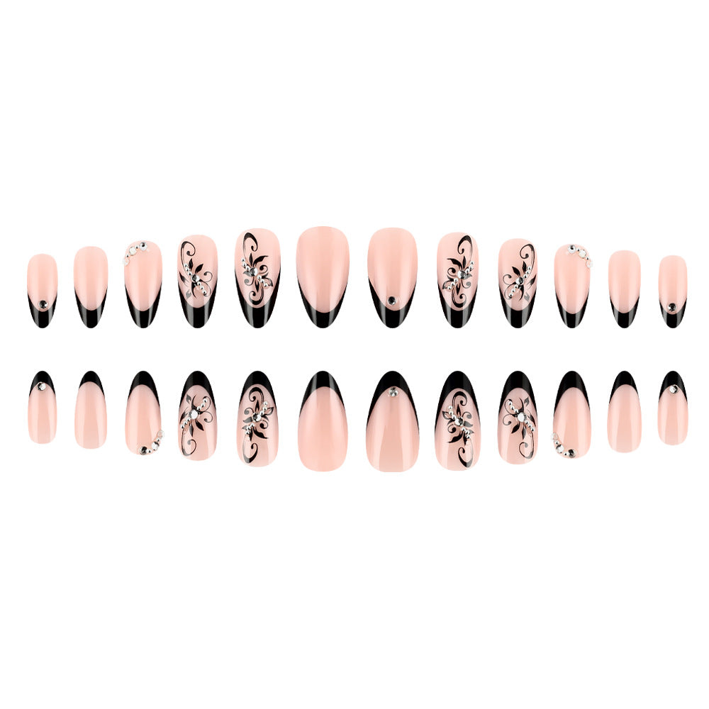Elegant Sculpted Stiletto Press-On Nails Bowlift