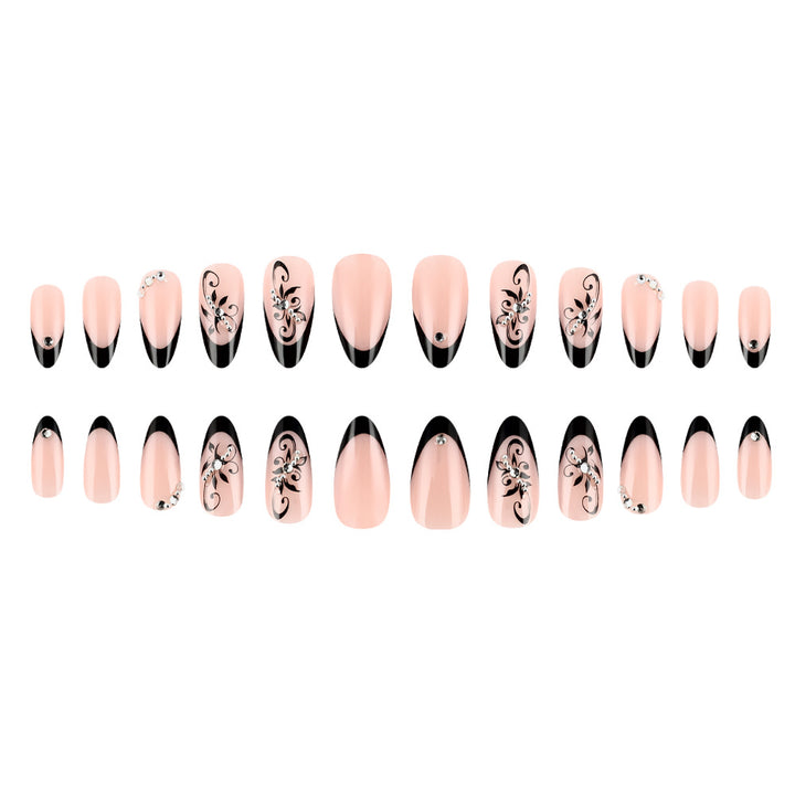 Elegant Sculpted Stiletto Press-On Nails Bowlift