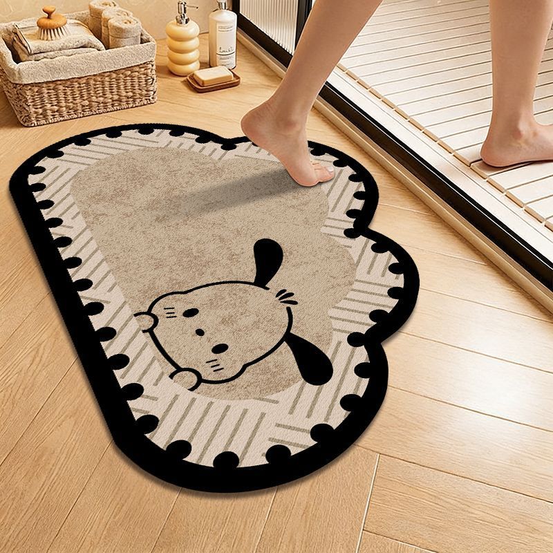 Plush Animal-Themed Bath Mat