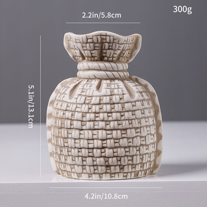 Textured Ceramic Vase