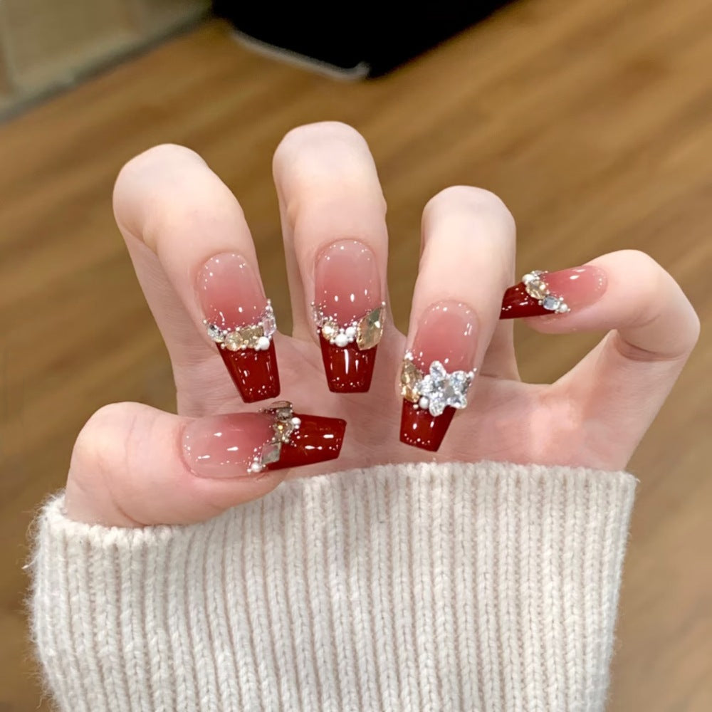 Decorative Themed Press-On Nails Bowlift