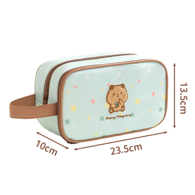 Cute Animal Pattern Makeup Pouch Bowlift