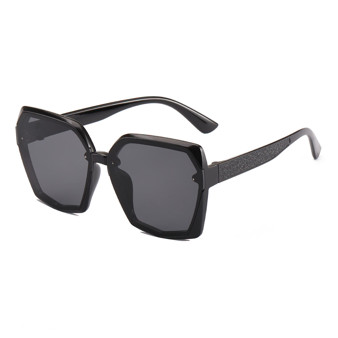 Women's fashionable sunglasses with eye-catching polygon frame Bowlift