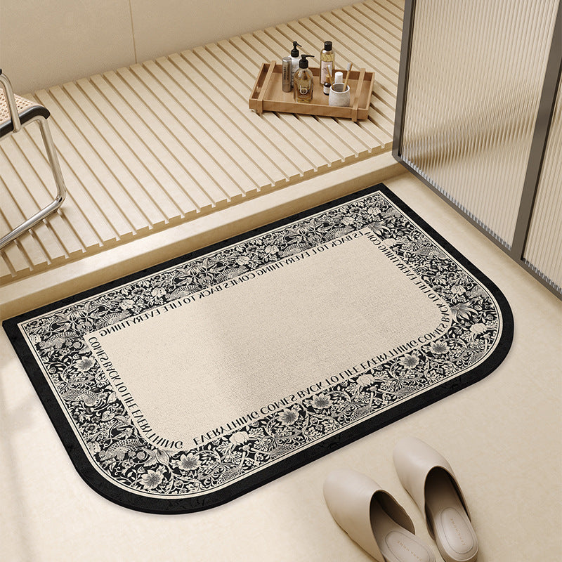 Elegant Soft Anti-Slip Bath Mat