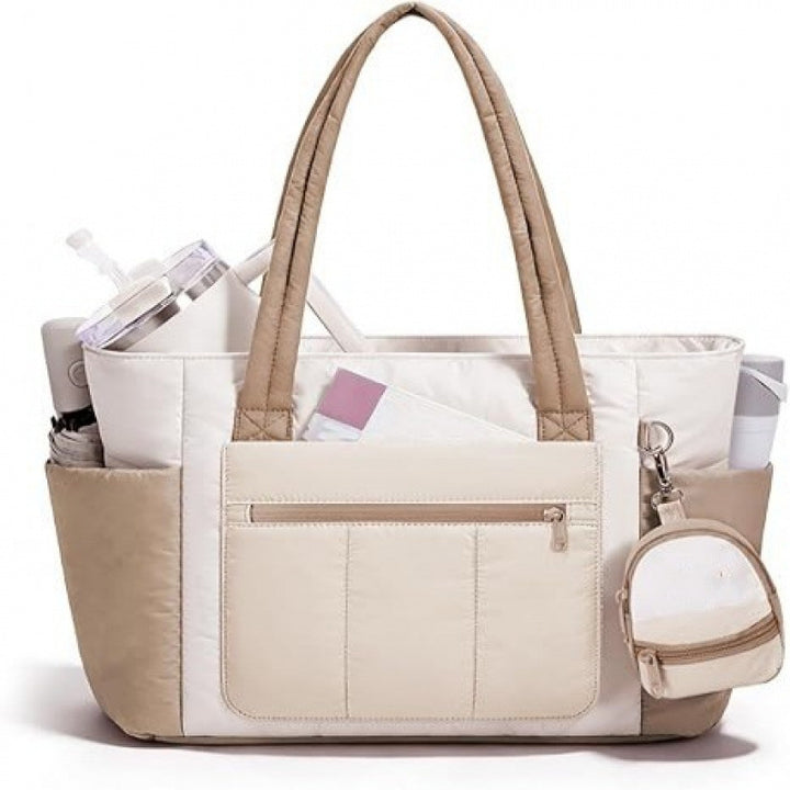 Spacious Multi-Functional Tote Bag Bowlift