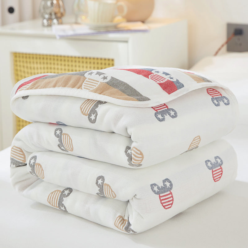 Ladies lightweight and breathable summer blanket Bowlift