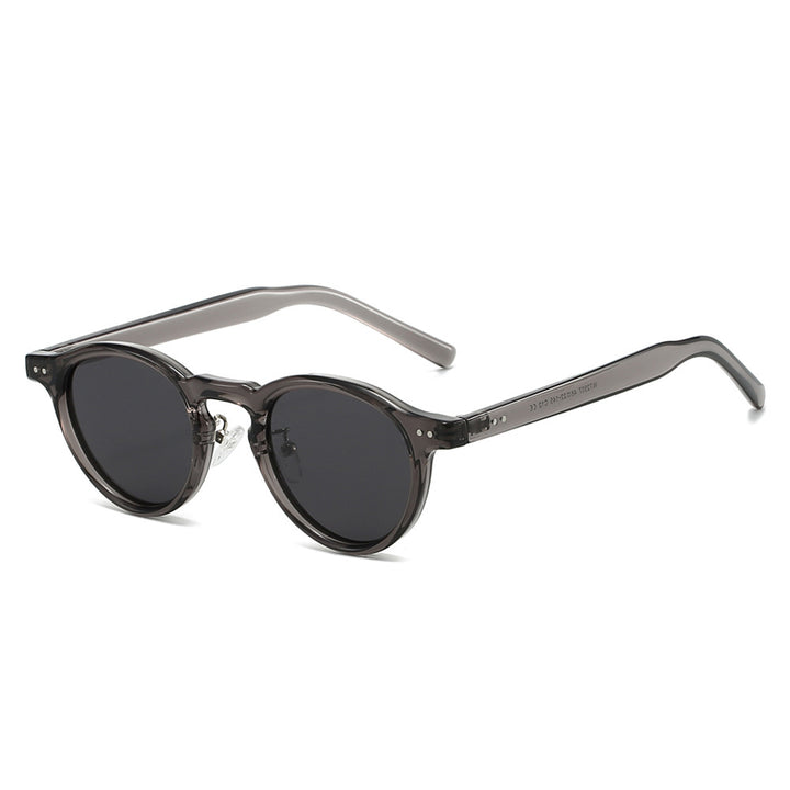 Women's Retro Round Sunglasses Bowlift