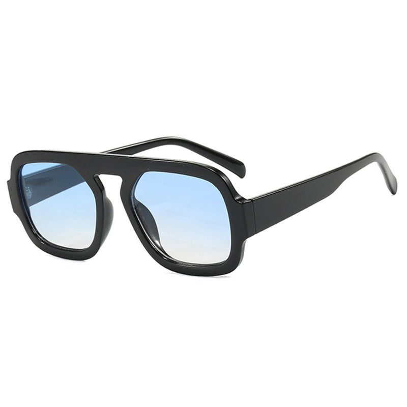 Ladies stylish square sunglasses with wide frame and UV protection Bowlift