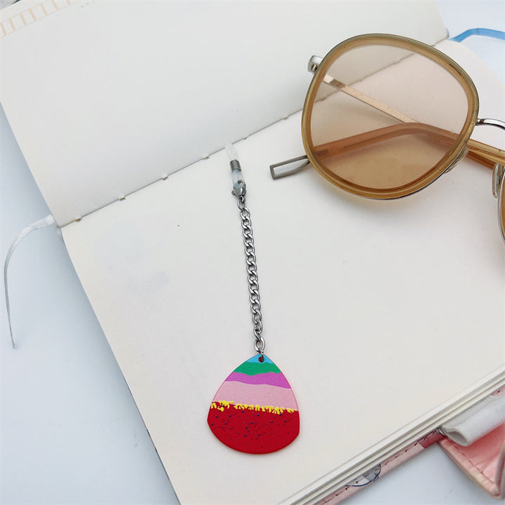 Heart-Designed Eyewear Chain Holder Bowlift