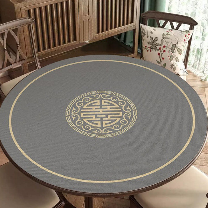 Geometric Patterned Table Cover Bowlift