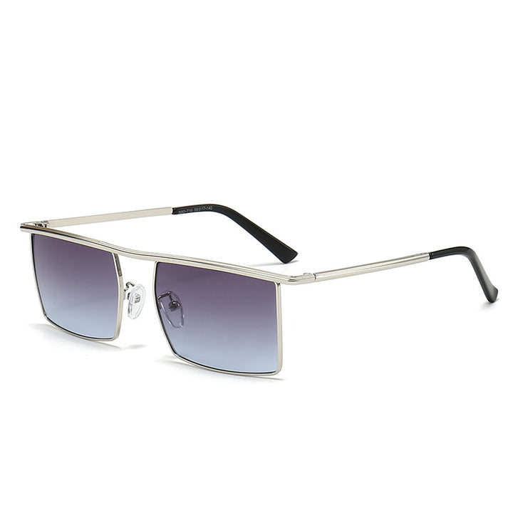 Women's fashionable sunglasses with intricate, rectangular frame Bowlift