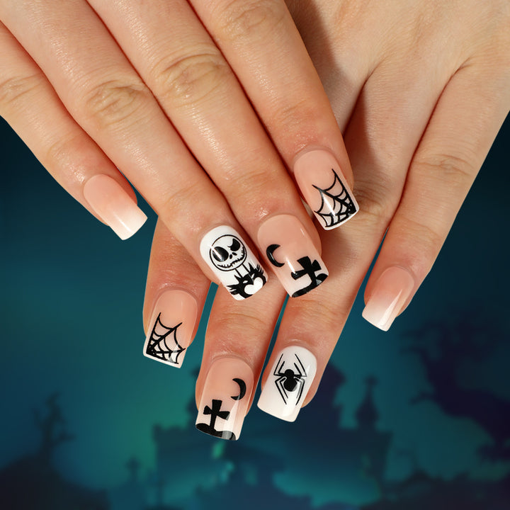 Creative Halloween Nail Art Bowlift