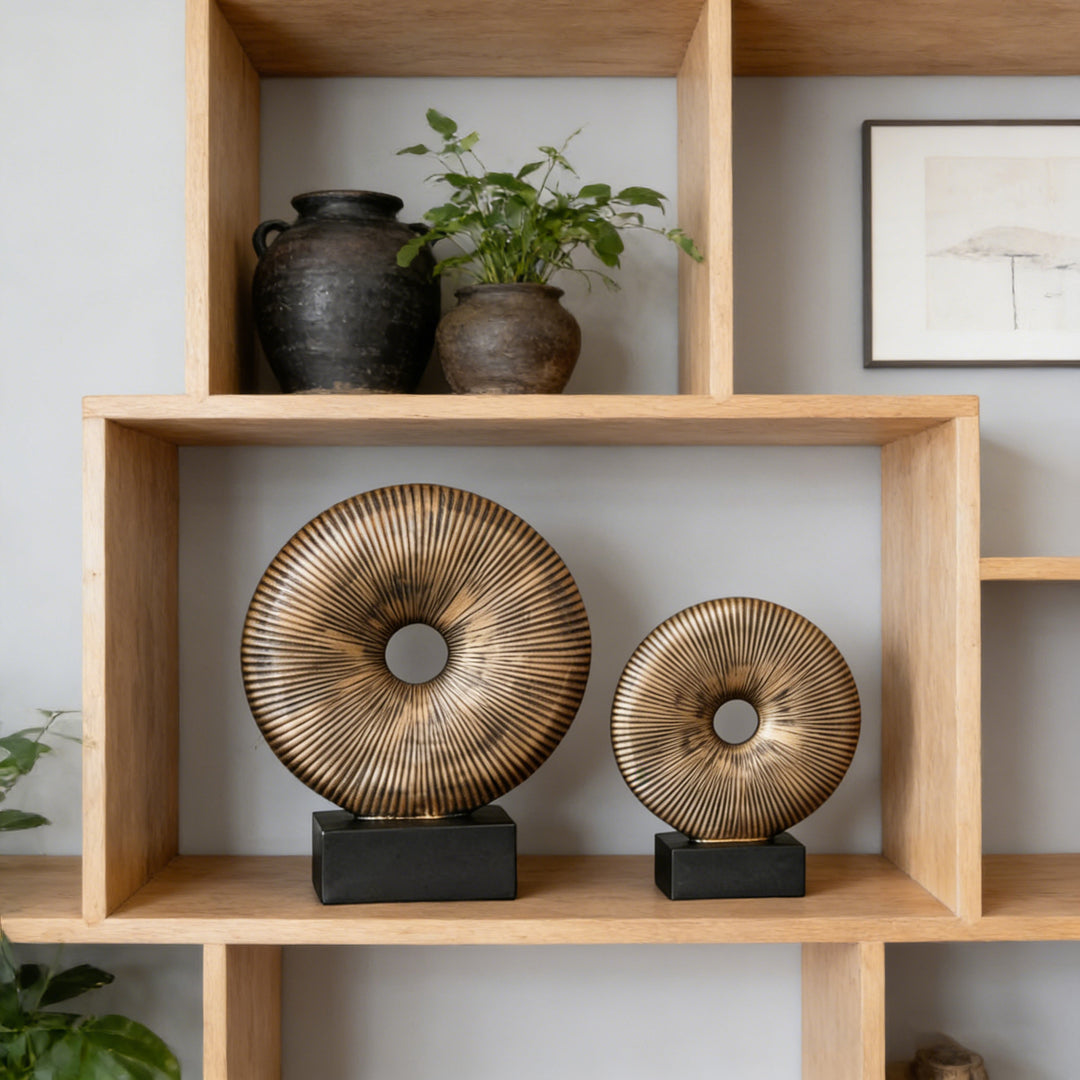 Decorative Round Disc Sculpture