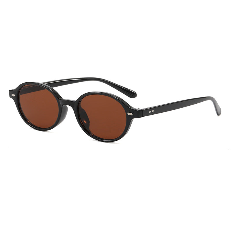 Women's fashionable round reading glasses with flexible plastic frame Bowlift