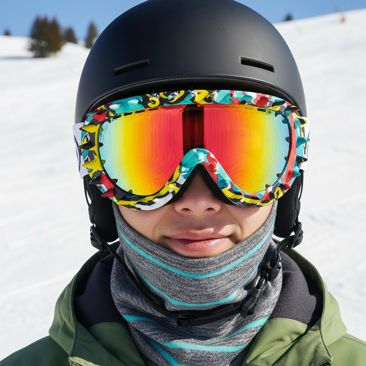 Women’s sporty ski goggles Bowlift