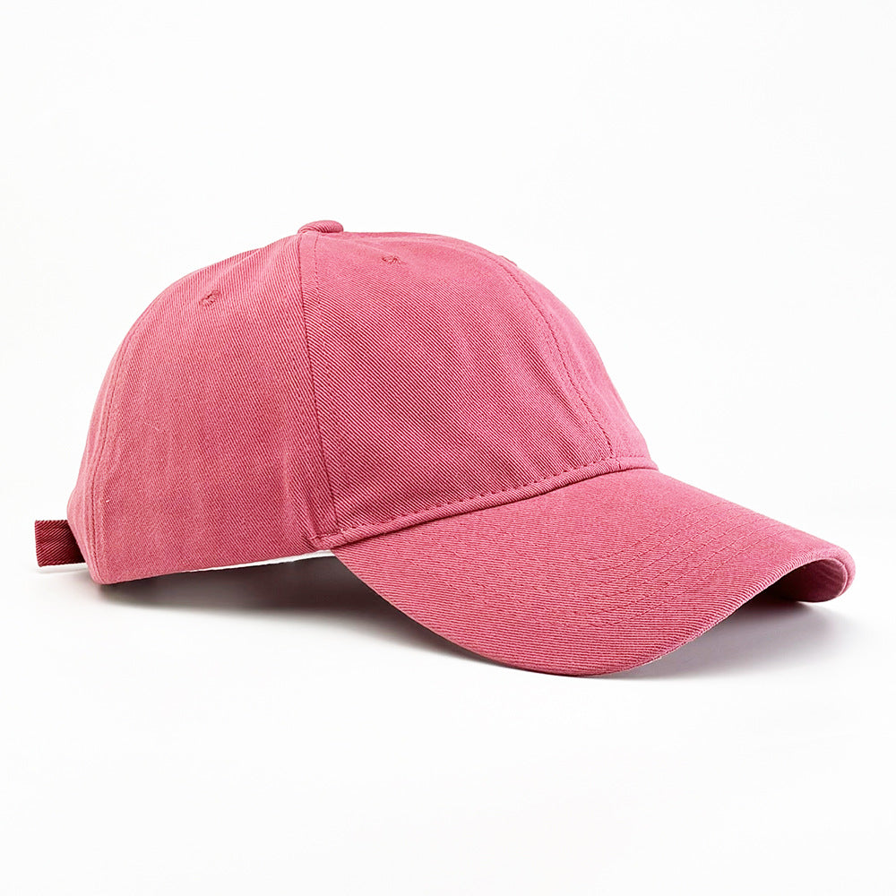 Ladies sporty cotton baseball cap with adjustable strap Bowlift