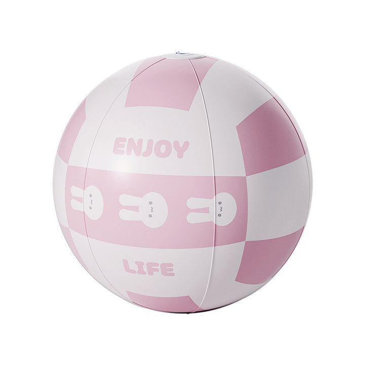 Ladies Inflatable Play Ball with Cute Rabbit Design Bowlift