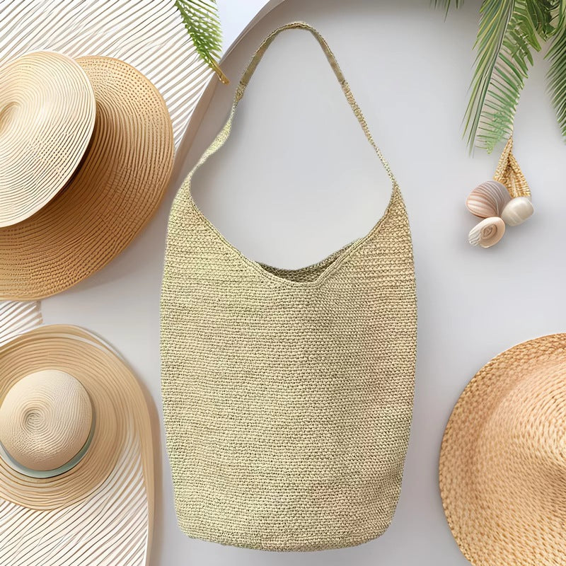 Sustainable Bast Hobo Bag Bowlift