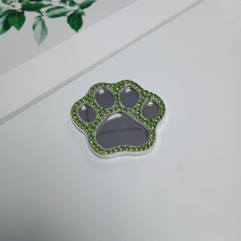 Cute Paw Print Mirror Bowlift