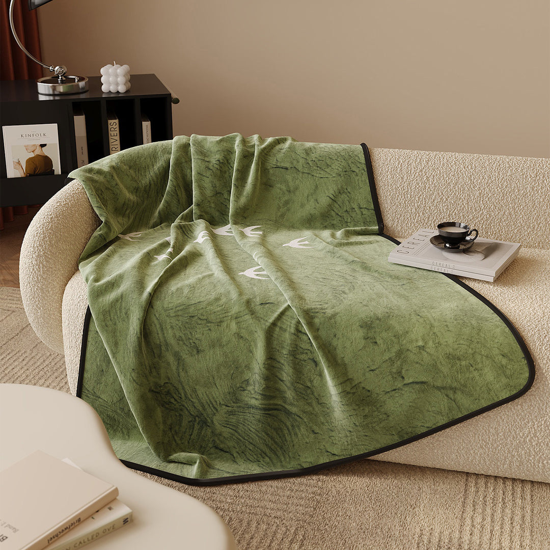 Cozy Textured Fleece Blanket