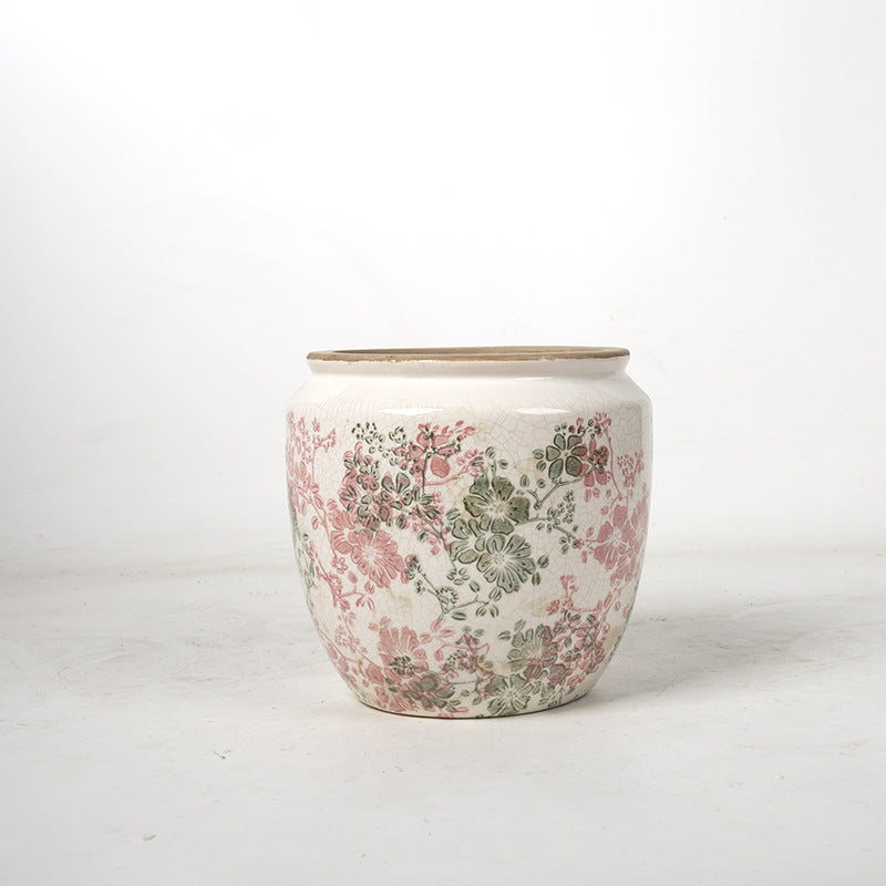 Floral Ceramic Plant Bowl Bowlift