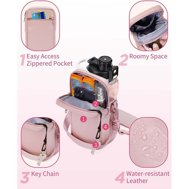 Practical bottle and accessory bag Bowlift