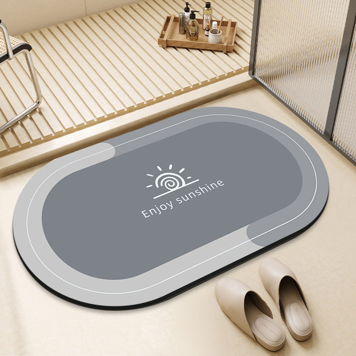Unisex Non-Slip Bathroom Mat Bowlift