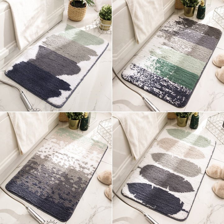 Luxurious Plush Bath Mat Bowlift
