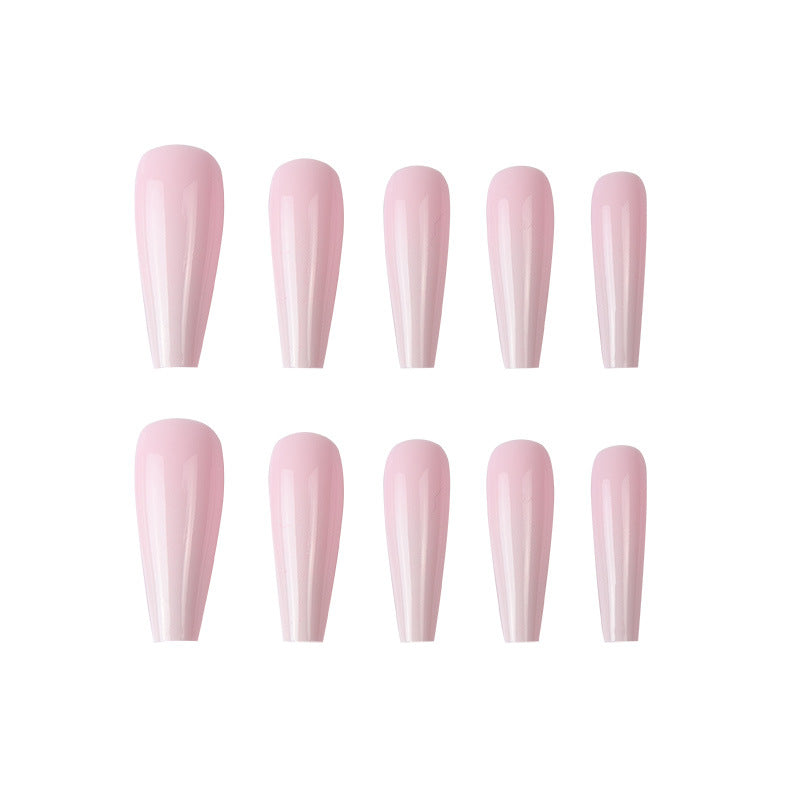 Long Stiletto Press-On Nail Art Bowlift